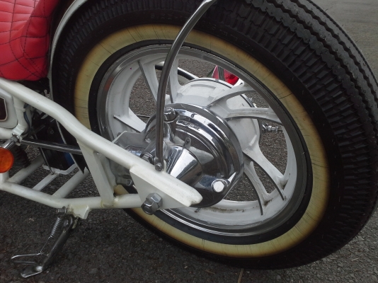 ขาย รถยิงเฟรมสปิงเกอร์หน้ายาว เครื่องVirago 400cc.สภาพสวยครับ