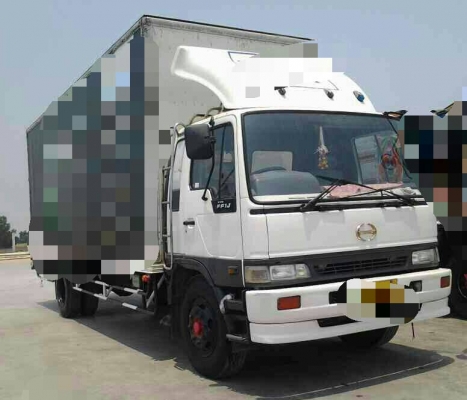 Hino ปี 43 เครื่อง JO8C ตู้ 3 บาน ยาว 7.20 m ราคาถูก