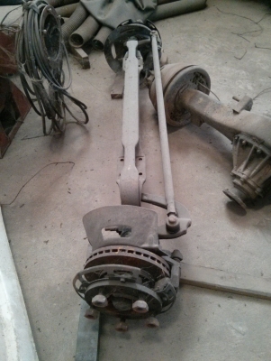 คานหน้า NPR รุ่นดิสเบรดล้อหน้า น๊อต5ตัว