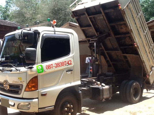 ขายรถบรรทุกดั้มพ์ 6 ล้อ HINO