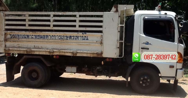 ขายรถบรรทุกดั้มพ์ 6 ล้อ HINO