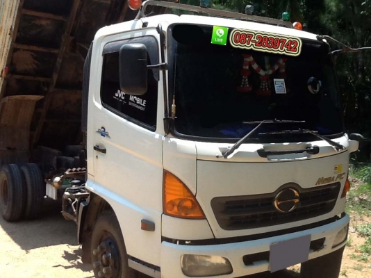ขายรถบรรทุกดั้มพ์ 6 ล้อ HINO
