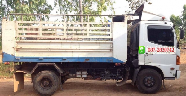 ขายรถบรรทุกดั้มพ์ 6 ล้อ HINO