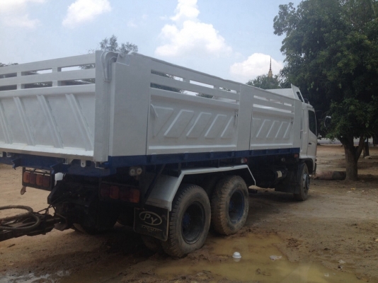 HINO MEGA260ปี2549รถพ่วงดั้มรถบ้านมือเดียวป้ายแดงพร้อมใช้ครับ