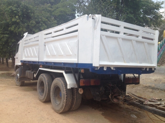 ขายสิบล้อดั้มพ่วงแม่ลูกHINO MEGA260แรง รถบ้านมือเดียวห้างแท้ปี2549