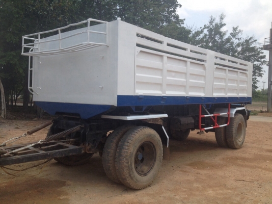 ขายสิบล้อดั้มพ่วงแม่ลูกHINO MEGA260แรง รถบ้านมือเดียวห้างแท้ปี2549