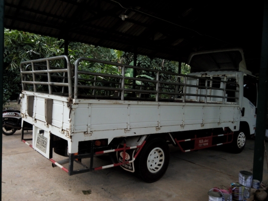 ขายดาวน์รถ 6 ล้อรั้วกระบะคาร์โก้ ISUZU NMR 130 แรงม้าปี 2555 รถวิ่ง 68744 กิโลเมตร ขายดาวน์ 280000 ผ่อนต่อ 17400 X 27 = 469800 ราคารวม 749800