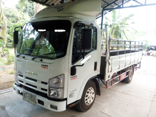 ขายดาวน์รถ 6 ล้อรั้วกระบะคาร์โก้ ISUZU NMR 130 แรงม้าปี 2555 รถวิ่ง 68744 กิโลเมตร ขายดาวน์ 280000 ผ่อนต่อ 17400 X 27 = 469800 ราคารวม 749800