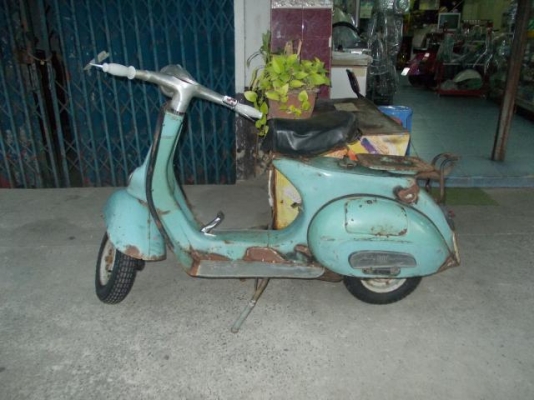 ขาย Vespa 64 สภาพเดิมๆ แห้งๆ ซื้อไปขี่เล่นแถวบ้าน