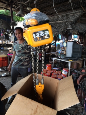 ขายรอกไฟฟ้า KITO 3 ตัน ของใหม่จากญี่ปุ่น ราคาถูกครับ ขายรอกไฟฟ้า KITO 3 ตัน ของใหม่จากญี่ปุ่น ราคาถูกครับ