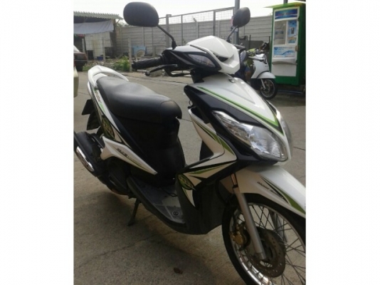 Yamaha Fino Classic เกย์แยก ตัวอักษรนูน จดทะเบียนปี 2011 สี ขาวม่วง เครื่องเดิม ระบบไฟ ระบบเบรค สตาร์ทเท้า สตาร์ทมือ พร้อมใช้ สนใจทดลองขับ