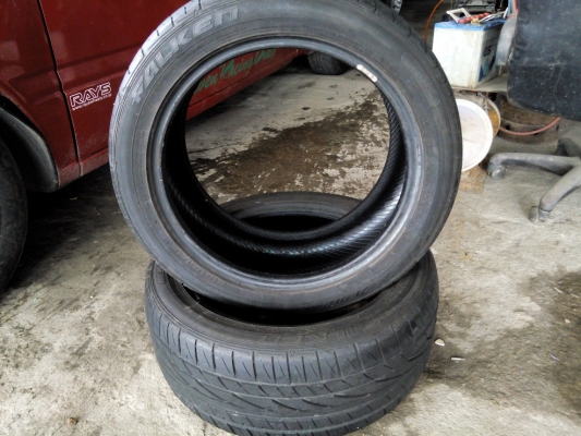 ขายยางมือสอง ขอบ 17 FALKEN สวยๆ 1คู่