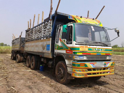 ขายรถบรรทุกสิบล้อดัมพ์ HINO 2K 260 แรง ปี 40 ดัมพ์สหกิจแม่ลูก ทะเบียนพร้อม