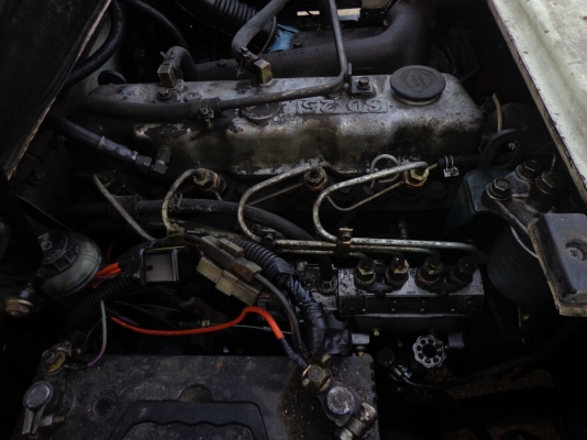 ขายรถยก NISSAN EH02 เครื่องดีเซล ติดต่อคุณจิ๊ด โทร. 089-7949488