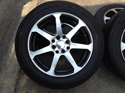 แม็กซ์16นิ้ว หน้าเงา 7 ก้าน พร้อมยางดอกเต็ม 4รู100-114.3 ตจว ส่งได้ครับ