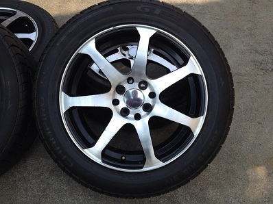 แม็กซ์16นิ้ว หน้าเงา 7 ก้าน พร้อมยางดอกเต็ม 4รู100-114.3 ตจว ส่งได้ครับ