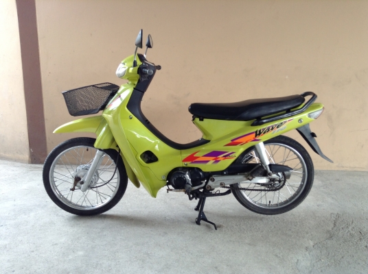 ขาย!!! เวฟ110 ปี44 รถเครื่องดีคับ ทะเบียนครบ ราคารวมโอนคับ