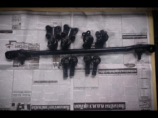 ลูกหมาก ปีกนก/คันชัก คันส่ง ISUZU TRF ของแท้ ใช้ได้ทั้งปี 91-2001 อัดเรียบร้อยสภาพดีมาก ใช้ได้อีก 3-4 ปี ราคา 3800 บาท สินค้าอยู่กรุงเทพฯ ลาดพร้าว/โชคชัย4ค่ะ สนใจต่อรองติดต่อคุณสุวัฒน์ 0837310899