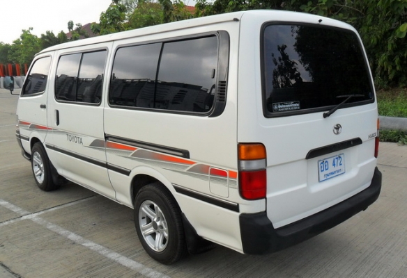 รถตู้ HIACE หัวจรวด LH 172  ปี46 สีเดิมทั้งคัน