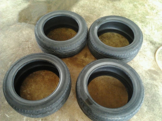 ขายยางขอบ 195/50/15 สภาพสวย 4 เส้น