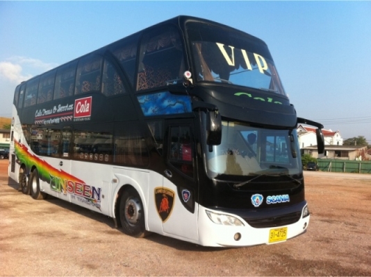 รถบัส 2ชั้น 8ล้อ สภาพดี