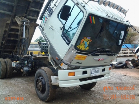 ขายด่วน รถบรรทุก 10 ล้อ HINO FM3M  240 แรง /2 เพลา ดั้ม สภาพสวย พร้อมใช้งาน