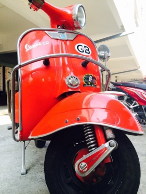 ขาย Vespa 64 อินเดีย เครื่อง PX No book มาพร้อมของแต่งสวยๆ ราคา 34,500 บาทครับ มีเอกสารอินวอย รับเทรินทุกรุ่นครับ สนใจคุยกันได้ครับ 082 633 6557 โป้งครับ