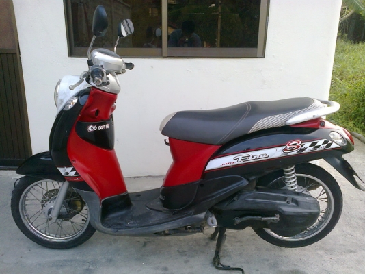 ขายFino สีแดงดำ รถบ้านเครื่องเดิมๆ