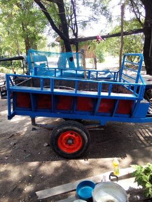 ขายรถไถเดินตามพร้อมเทนเลอร์ครับ