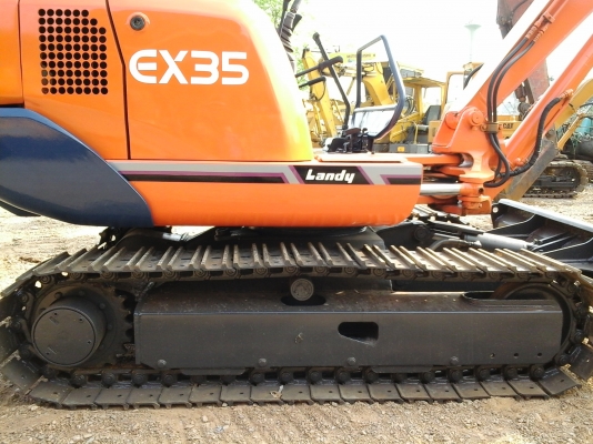 ขายรถขุด(FROM&amp;JAPAN)HITACHI ex35ไม่เคยใช้งานในไทย100\%