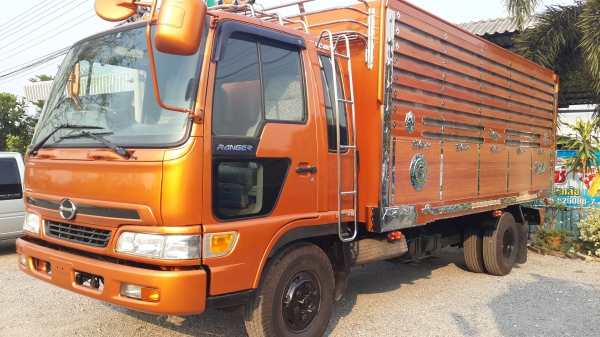 ขายรถ 6 ล้อ ดั้มพ์ข้าว ต่อกระบะใหม่ หัวใหม่ ดัมพ์ข้าว 12 เกวียน HINO เครื่อง 210 แรง กระบะปินเนียม คัชซีสวย ขับดี มีกล้อง จอดิจิตอลถอยหลัง