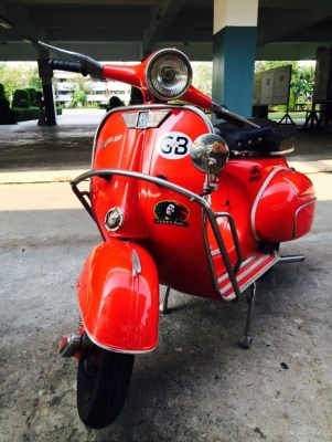 ขาย Vespa 64 อินเดีย เครื่อง PX No book มาพร้อมของแต่งสวยๆ ราคา 34,500 บาทครับ มีเอกสารอินวอย รับเทรินทุกรุ่นครับ