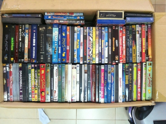 ขายเหมา แผ่นหนัง DVD ราคาถูกมากๆ