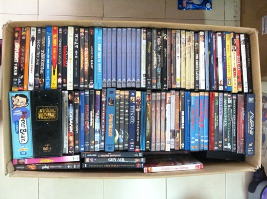 ขายเหมา แผ่นหนัง DVD ราคาถูกมากๆ