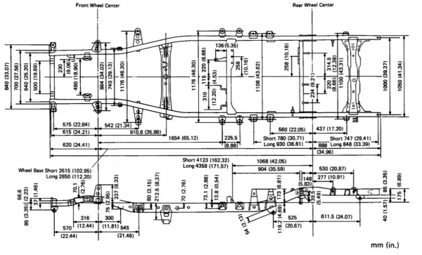 bracket หูโช้คคานแข็ง โตโยต้า Ln แท้ เบิกห้าง หูแหนบหน้าตัดคัสซี