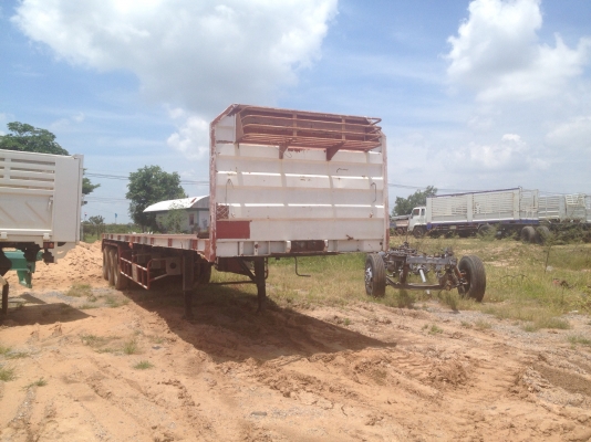 ขายหาง 3 เพลาพื้นเรียบ พร้อมทะเบียน ตามสภาพ หรือเก็บงานใหม่พร้อมทะเบียนครับ