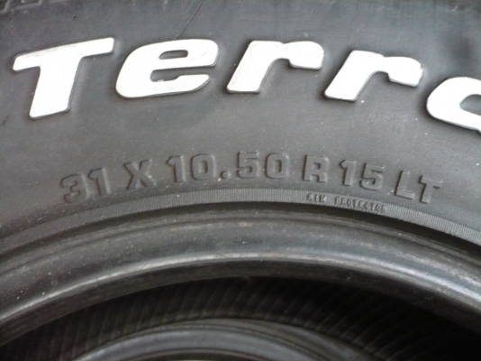 ยางBF-All 31x10.5R15สวยๆดอก10มิล. ยางBF-All 31x10.5R15สวยๆดอก10มิล.