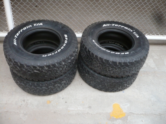 ยางBF-All 31x10.5R15สวยๆดอก10มิล. ยางBF-All 31x10.5R15สวยๆดอก10มิล.