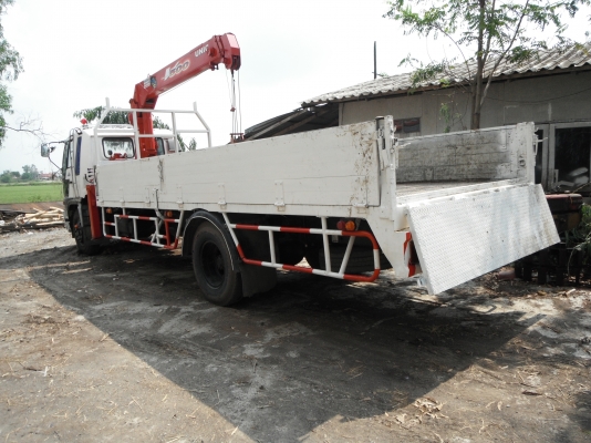 ขายรถบรรทุก6ล้อ เครน5ตัน HINO FF1JPLA ยางดี พร้อมใช้งาน