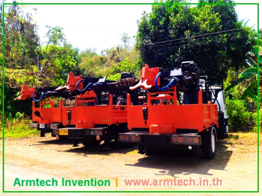 ขาย รถเครนสว่าน 6 ล้อ พร้อมใช้งาน