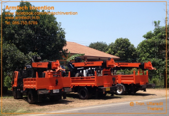ขาย รถเครนสว่าน 6 ล้อ พร้อมใช้งาน