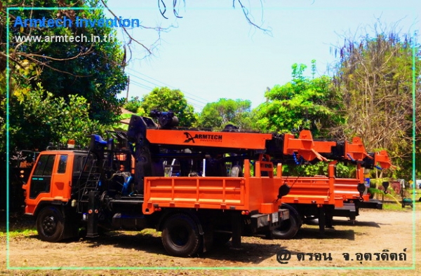ขาย รถเครนสว่าน 6 ล้อ พร้อมใช้งาน