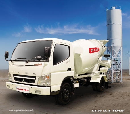 รถหกล้อผสมปูนขนาด 3 คิวฟูโซ่