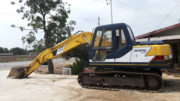 ขายเเล้วเงินสด1020000KOBELCO SK120มาร์คทีมีระบบหัวลายกระเเทกรถนำเข้าเก่าณี่ปุ่นเเท้ไม่เคยใช้งานเมืองไทยเลย