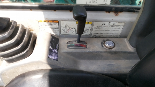 ขายเเล้วเงินสด780000KOBELCO SK100-5มาร์คไฟร์รถนำเข้าเก่าญี่ปุ่นแท้ไม่เคยใช้งานเมืองไทยเลยมีแอร์