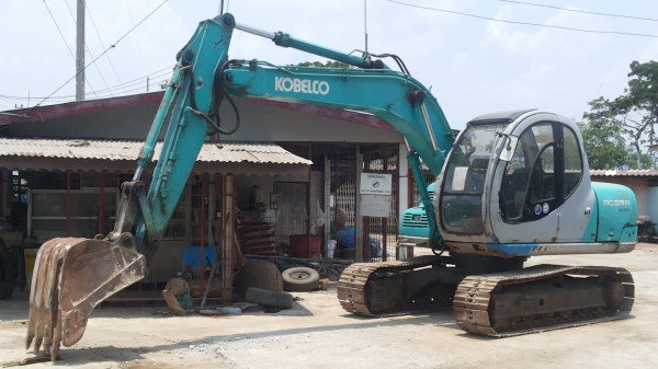 ขายเเล้วเงินสด780000KOBELCO SK100-5มาร์คไฟร์รถนำเข้าเก่าญี่ปุ่นแท้ไม่เคยใช้งานเมืองไทยเลยมีแอร์