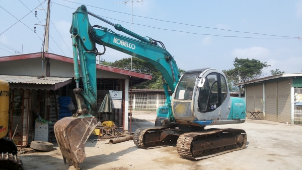 ขายเเล้วเงินสด780000KOBELCO SK100-5มาร์คไฟร์รถนำเข้าเก่าญี่ปุ่นแท้ไม่เคยใช้งานเมืองไทยเลยมีแอร์