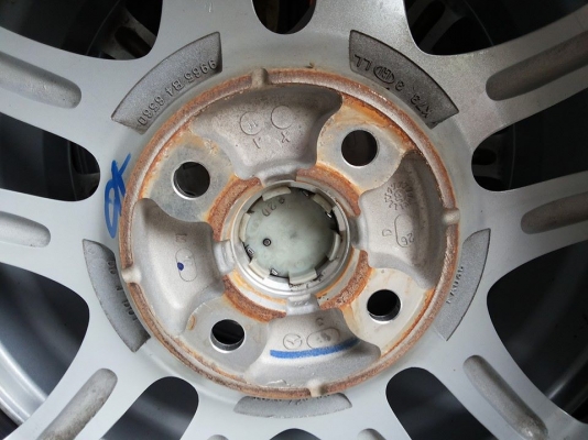 ล้อแม็กซ์มาสด้า2 ขอบ16 ล้อขาวสวยเงาวิ๊งๆ