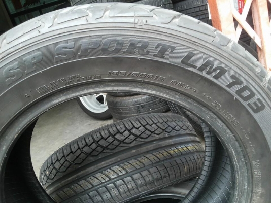 ดันลอป Lm703 195 60 15 ปี2012