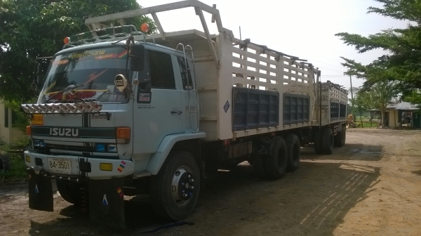 ขายรถบรรทุก ISUZU Super Rocky แม่+ลูก3คาน